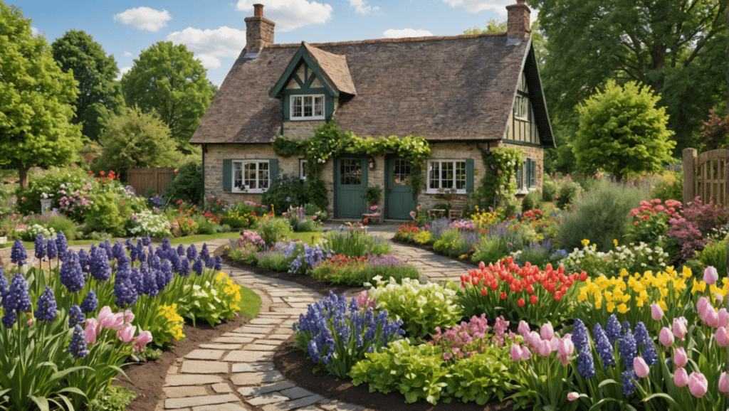 create your ideal cottage garden with our guide on the 5 must-have bulbs to plant now. discover tips for vibrant blooms and lush greenery that will transform your outdoor space into a dreamy retreat.